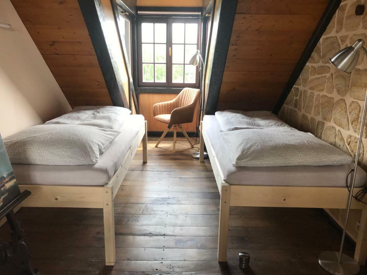 Fewo Turmzimmer Im Rittergut Leppersdorf Bei Dresden Eksteriør billede